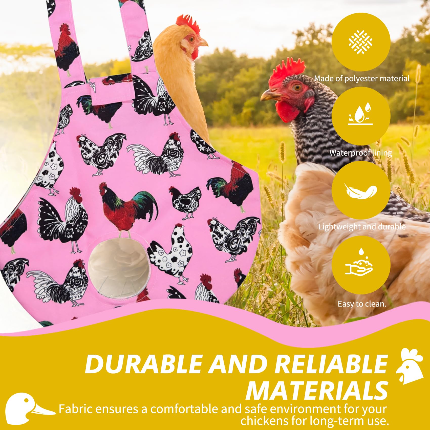 Umisun durable polyester chicken bag designed for long-term use