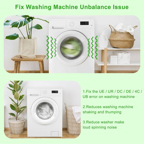 Unbalance issue fix reduces shaking and loud spinning noises in Maytag washers.