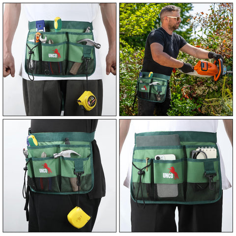UNCO pocket layout detail showing organized storage for tools.