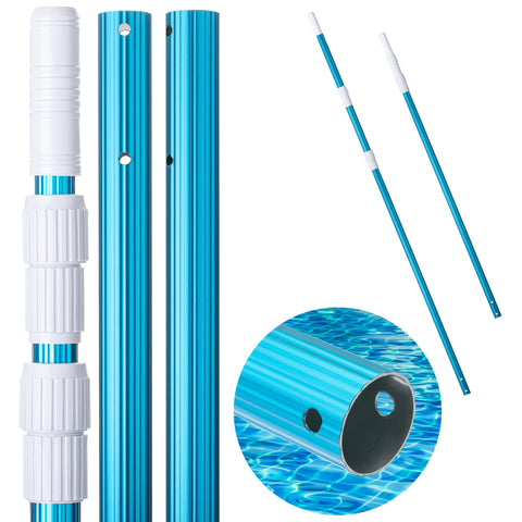 UNCO pool cleaning pole with telescoping design for precise control.