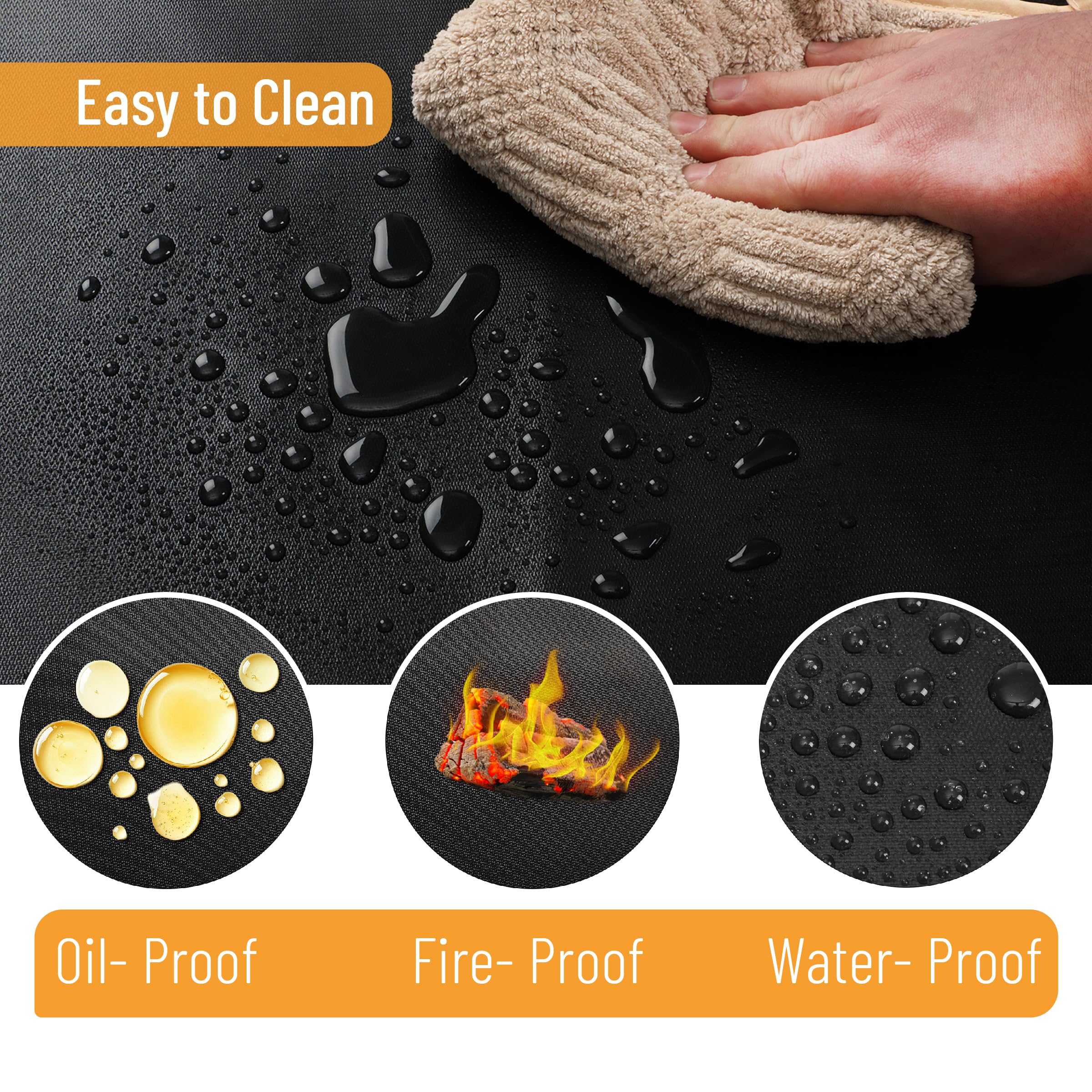 UNCO portable easy-clean design for quick setup at backyard or campsite