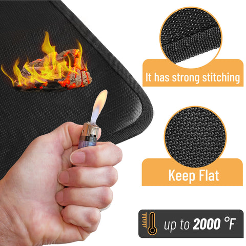 UNCO portable grill mat easy-roll design for compact storage