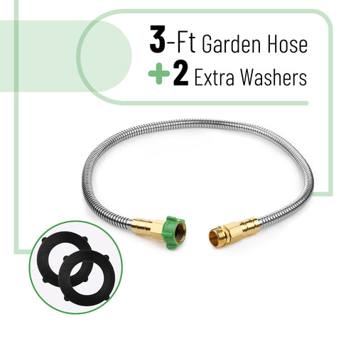 UNCO reinforced hose joint prevents leaks and cracks during use.