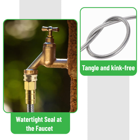 UNCO hose remains lightweight for easy handling and simple storage.