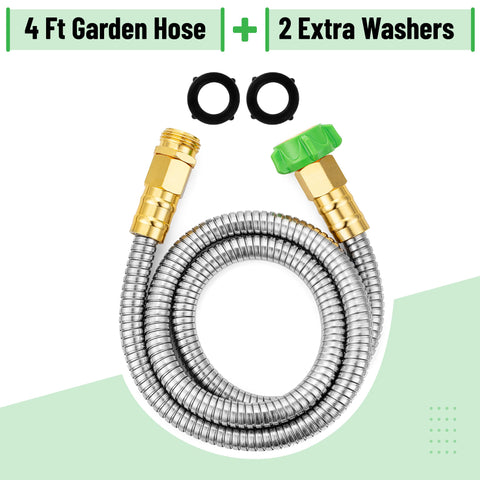 UNCO hose with kink-free design ensuring smooth water flow.