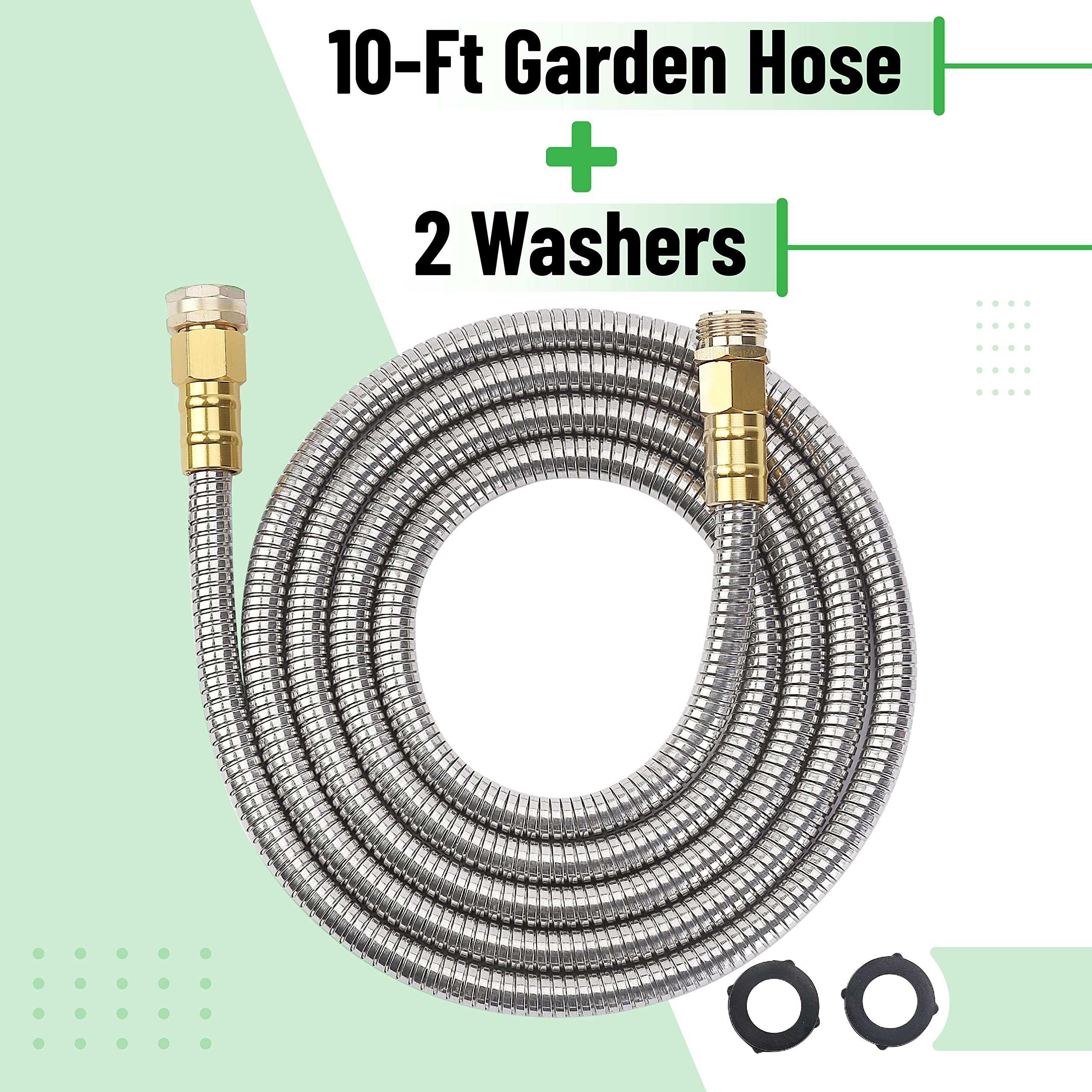 UNCO reinforced joint hose highlights strong connections for leak-free spraying.
