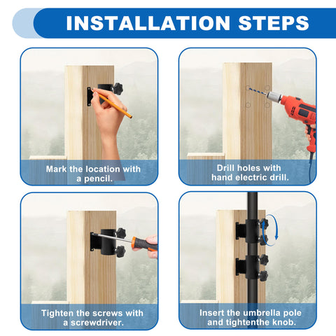 UNDADE 2PCS kit enables flexible placements on multiple surfaces.