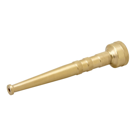 Underhill PowerBlast sweeper nozzle front view shows durable brass construction for lasting use