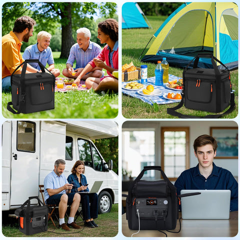 Undomip jackery explorer 1000 v2 bag compact size for easy travel