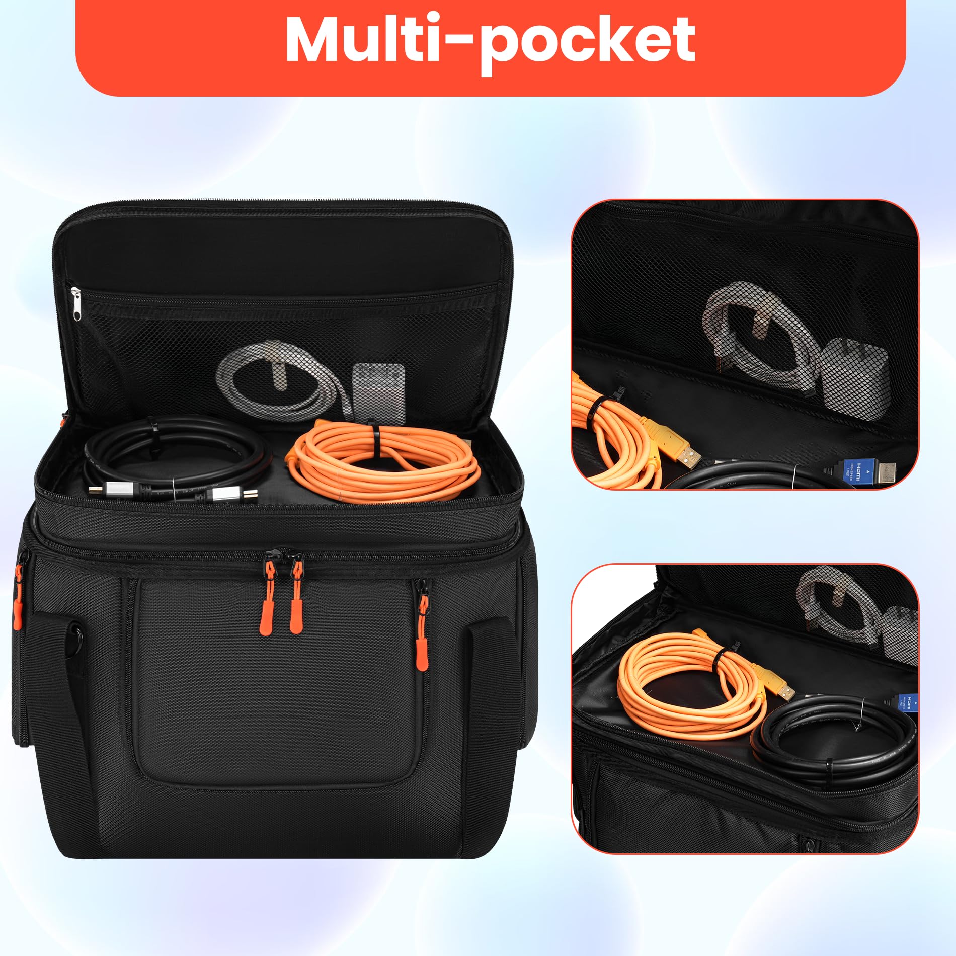 Undomip carrying bag with removable shoulder strap for comfortable transport