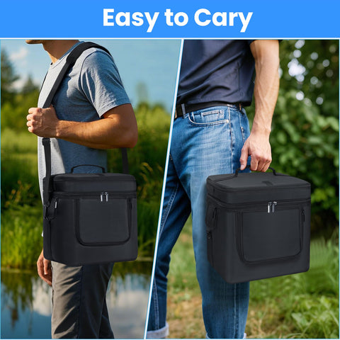 Undomip River 2 Pro bag adjustable shoulder strap offers flexible carrying.