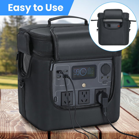 Undomip River 2 Pro bag padded liner protects delicate equipment during transit.