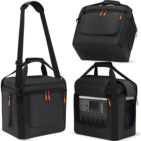 Undomip SOLIX carrying bag front view showing secure fit and accessible compartments
