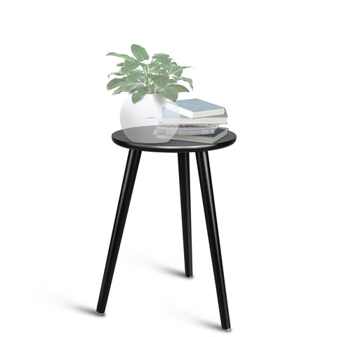 Uneedem indoor plant stand top view with round surface ready for pots and decor.
