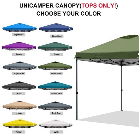 UNICAMPER easy-install with magic tape for quick setup