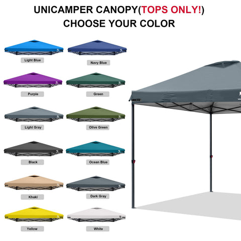 UNICAMPER easy install with magic tape for canopy replacement