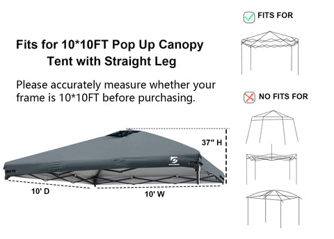 UNICAMPER waterproof canopy top protects against rain and splashes.