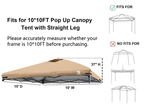 UNICAMPER waterproof canopy top with heat-sealed seams provides reliable rain protection