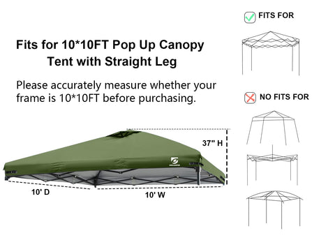 UNICAMPER canopy top with waterproof seams for rain-ready performance