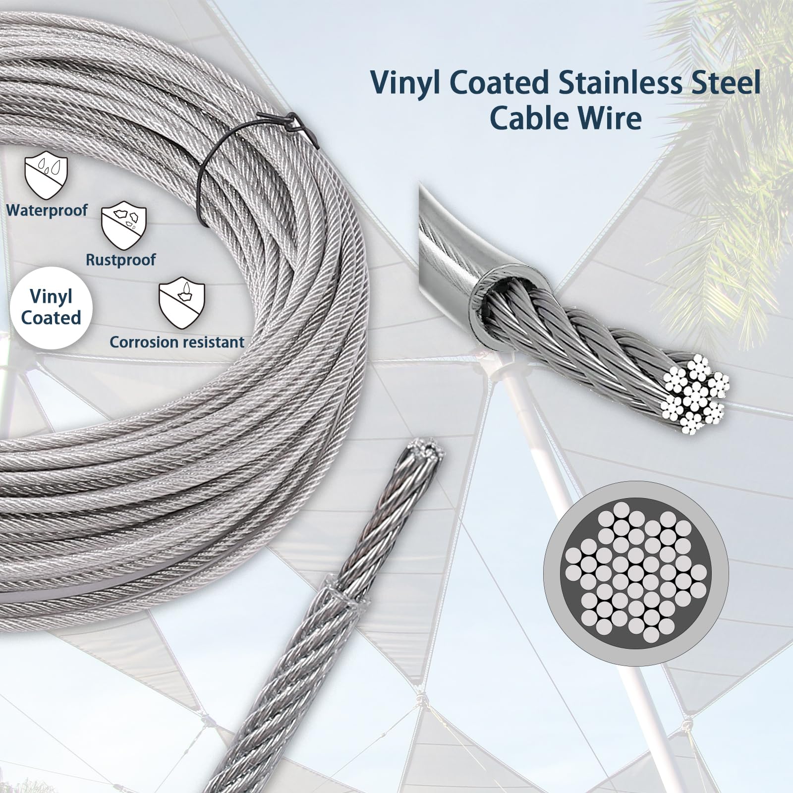 Unicaravan M6 snap hook provides quick, secure line connections.