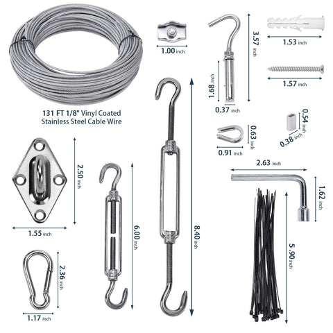 Unicaravan M6 turnbuckle showing adjustable tension for stability