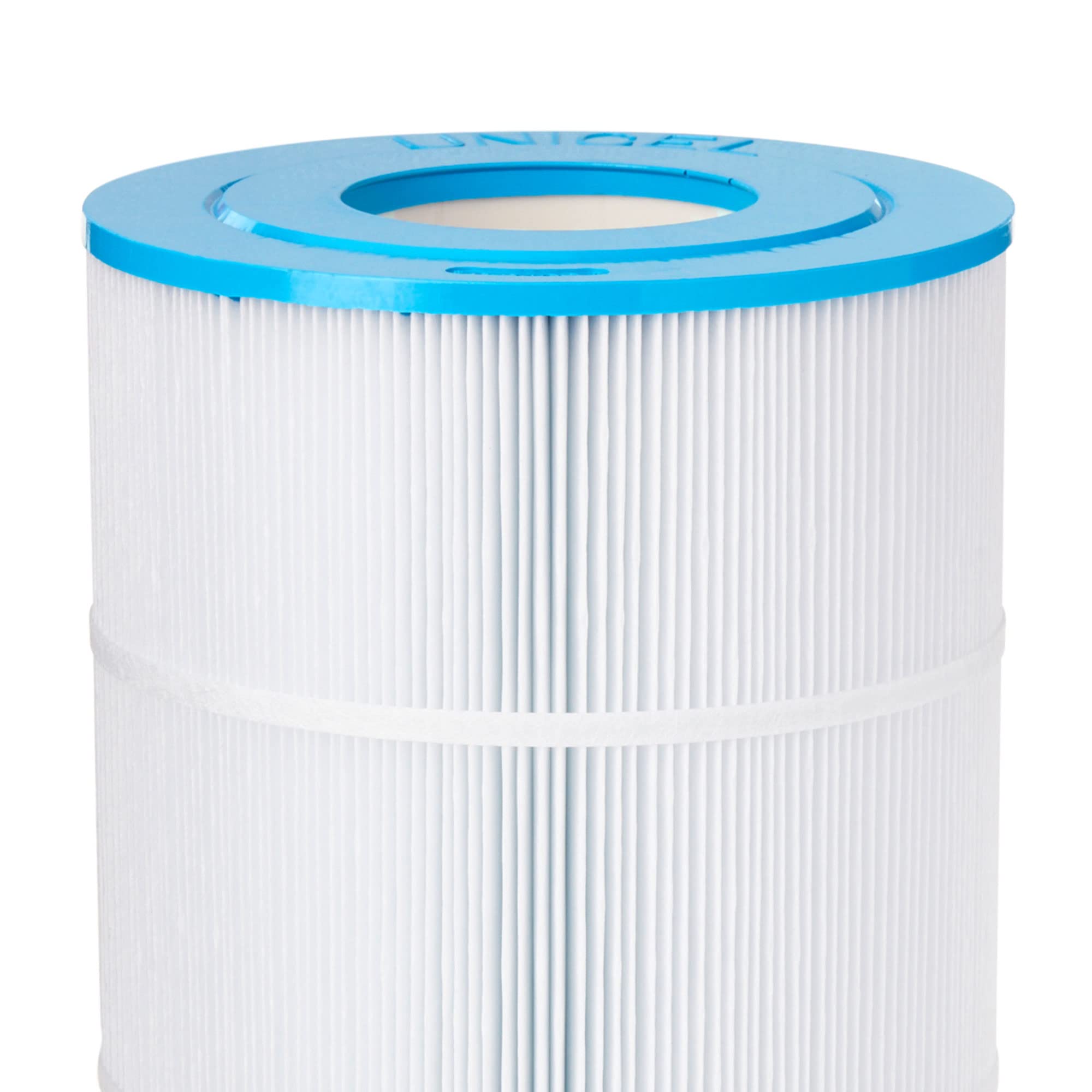 Reemay polyester media in Unicel C-8409 balances dirt hold and cleanability.