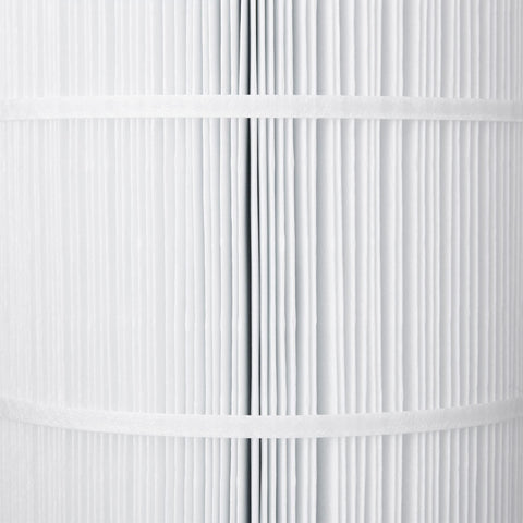 Unicel C-8418 pleat folds maximize water flow and filtration efficiency.