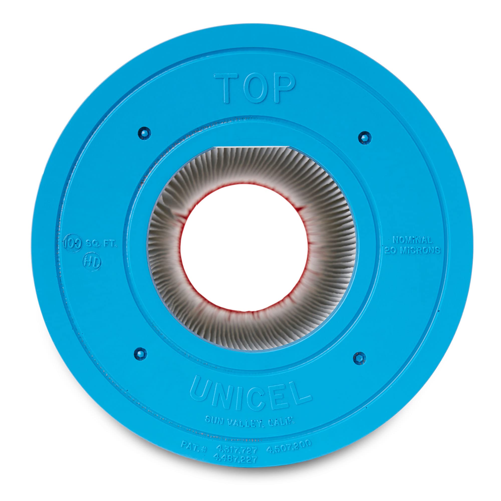 Unicel UHD-SR100 media-weight image highlights 4 oz media for balanced dirt-holding.