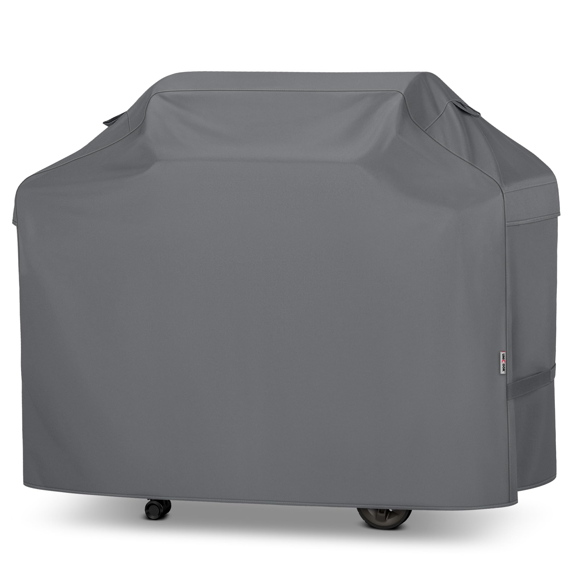 Unicook 65-inch grill cover front view protects from sun and rain