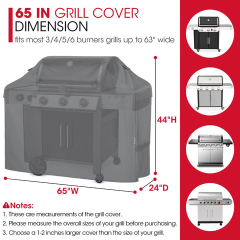 Unicook grill cover side vents promote airflow to prevent moisture