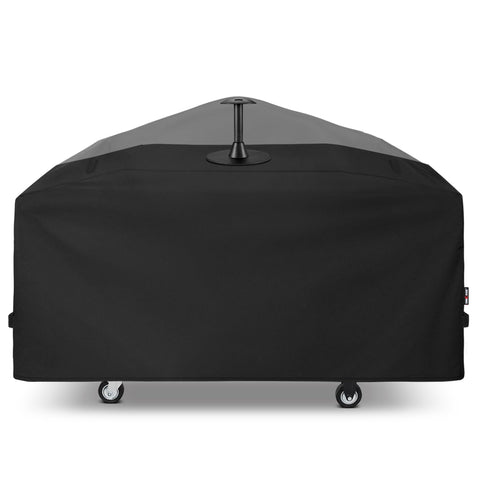 Unicook 75-inch griddle cover front view protects Blackstone from rain and dust.