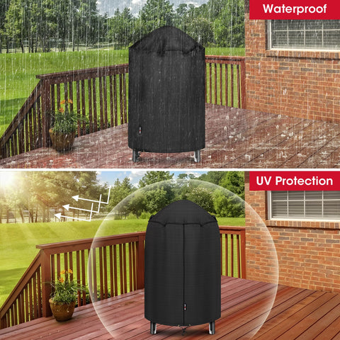 Unicook easy-clean exterior keeps the surface looking new after weather.