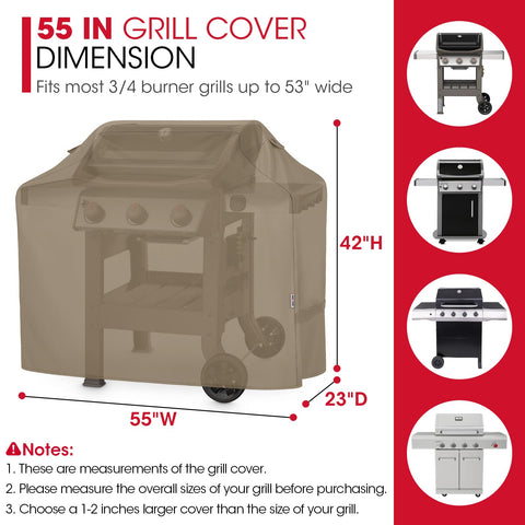 Unicook grill cover durable fabric close-up highlights fade-resistant material for long-lasting outdoor use.