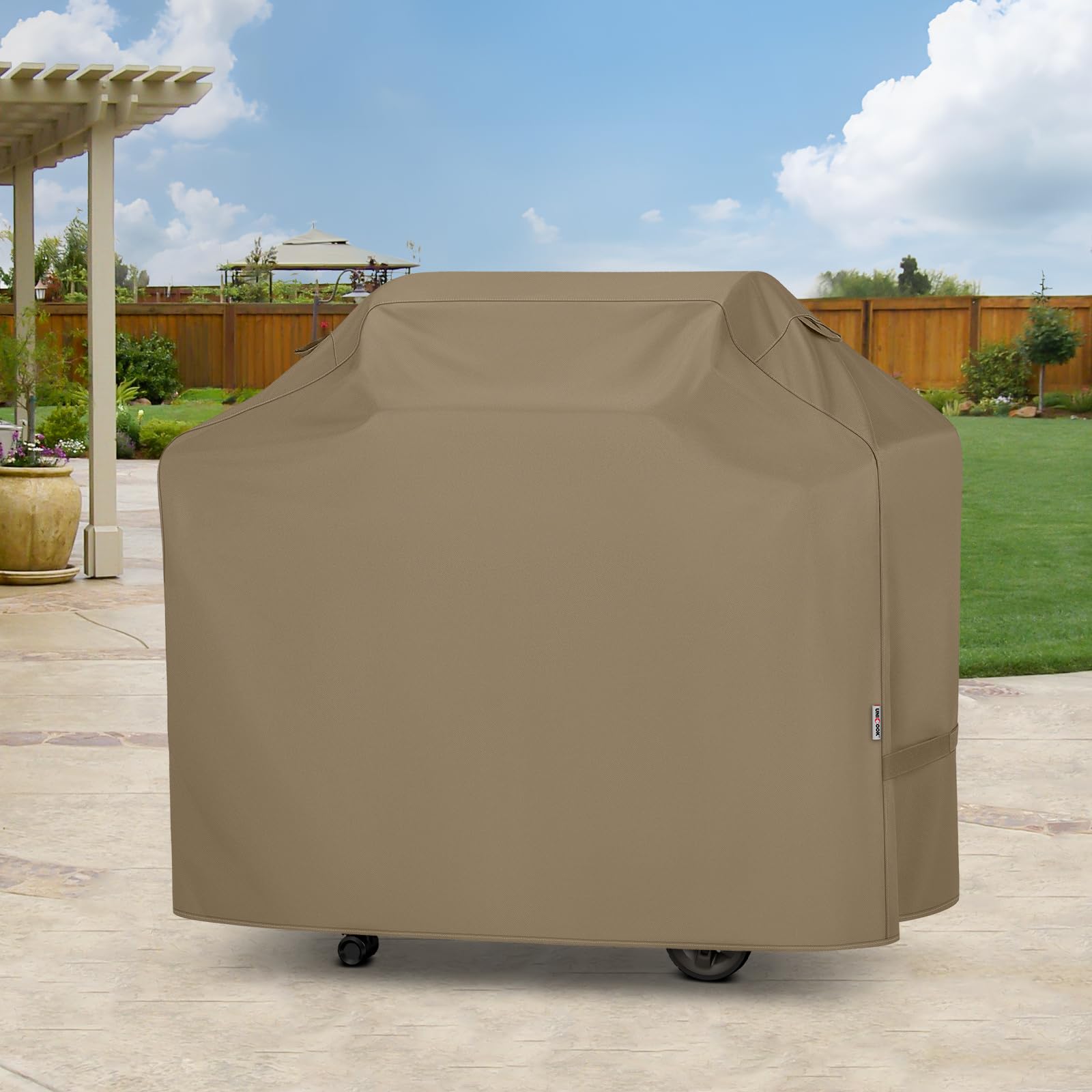 Unicook grill cover is easy to clean and quick to dry.