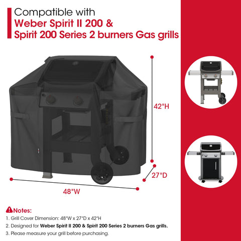 Unicook grill cover close-up shows durable high-density polyester for long life