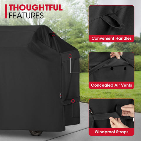 Unicook fade-resistant fabric preserves color under sun exposure.