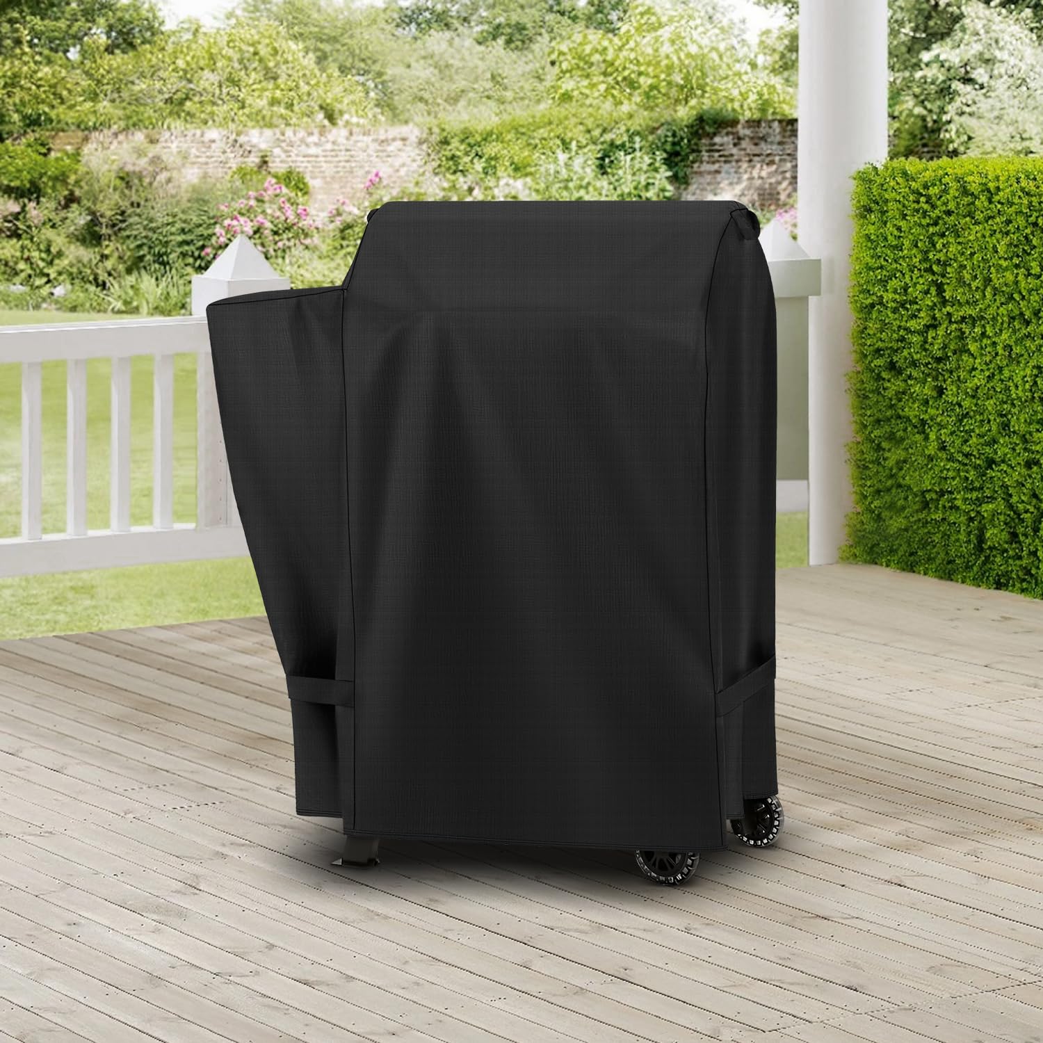 Unicook measurement guide for right-fit cover fitting your grill.