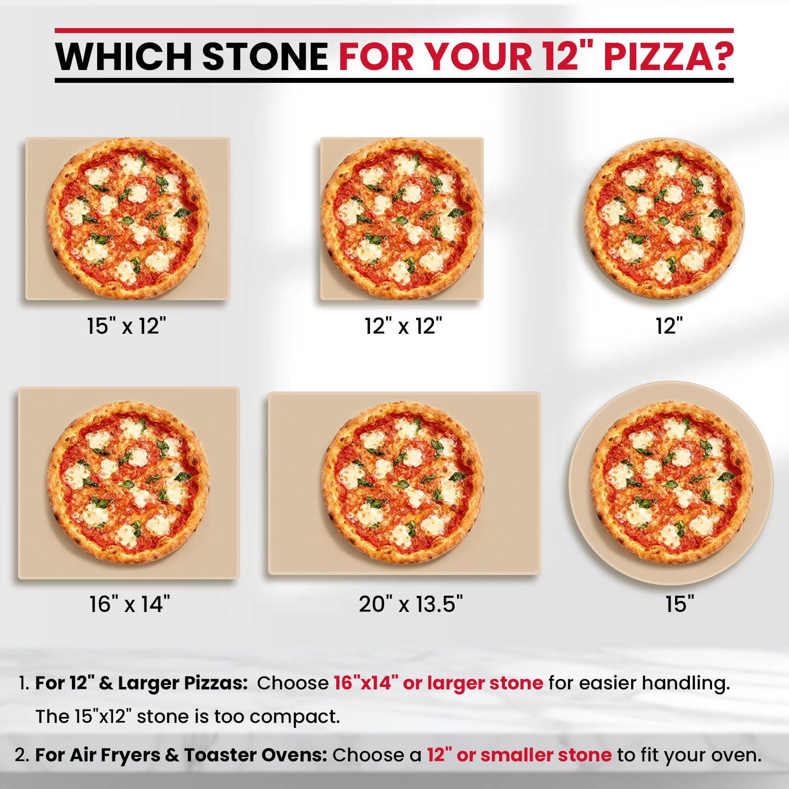 Unicook pizza stone absorbs moisture to help crisp crusts on pizzas