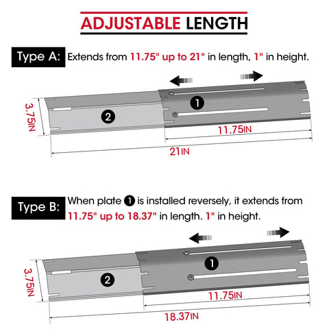 Unicook porcelain steel heat shields protect burners and resist flare-ups for safer grilling.