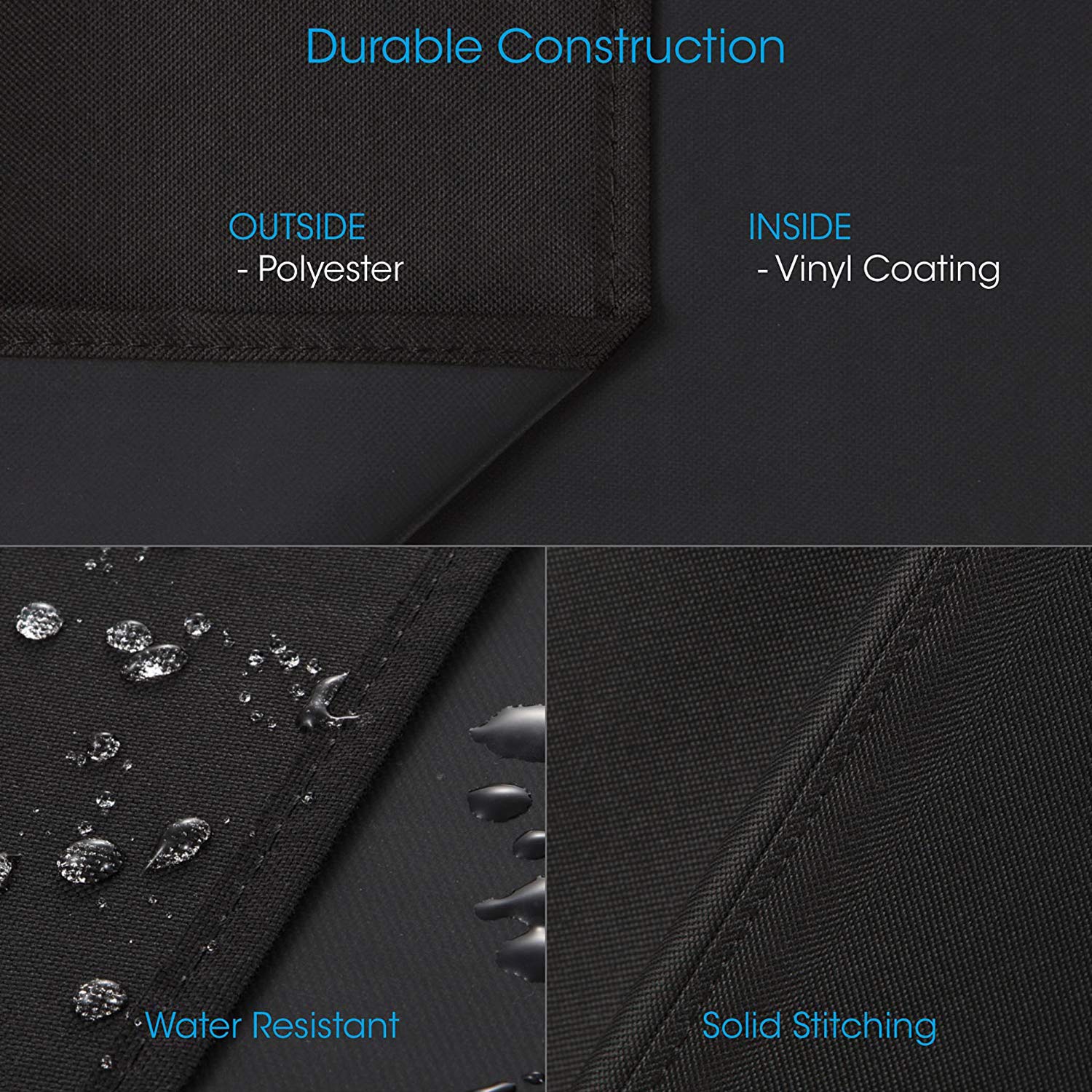 Unicook broad range of covers for various grill sizes helps you pick the right style.