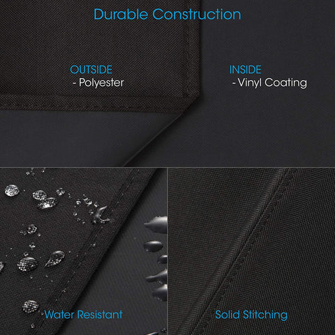 Unicook broad range of covers for various grill sizes helps you pick the right style.