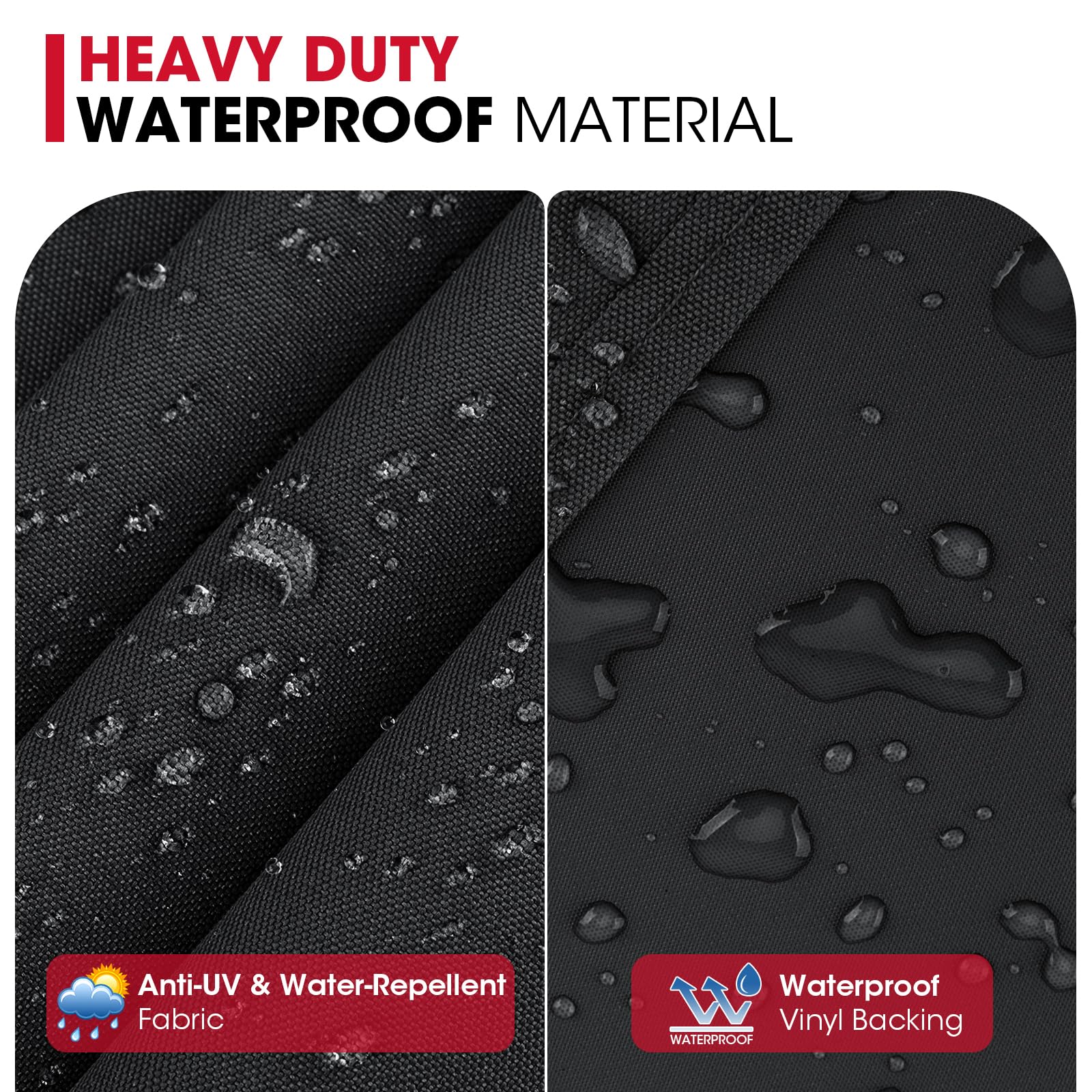 Unicook cover with side handles and straps for easy on/off