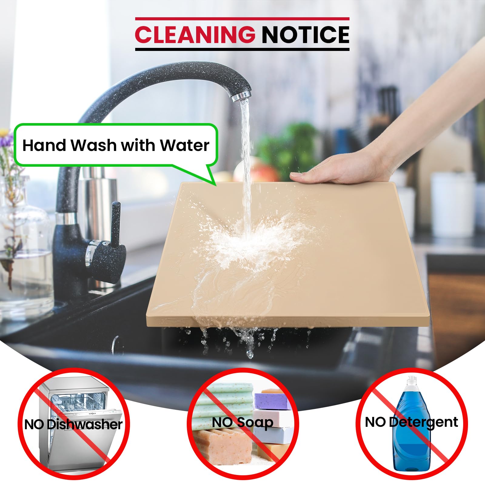 Unicook care tip: hand wash cooled stone without oil seasoning