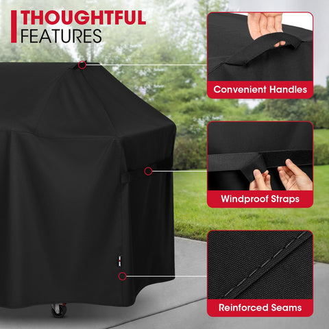 Unicook all-weather protection guarding against UV, dust, and debris