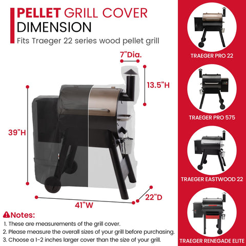 Unicook waterproof and fade resistant fabric shields grill from weather and UV damage