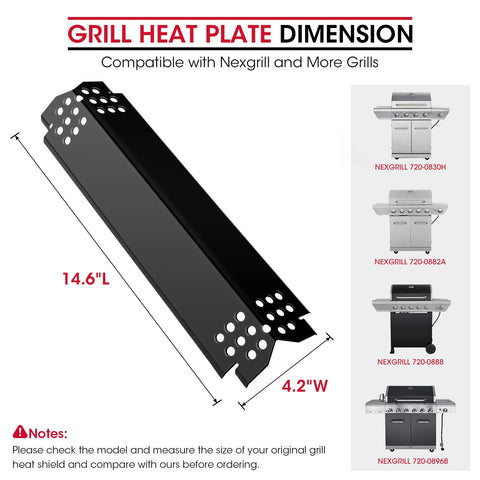 Broad compatibility with Backyard, Kenmore, KitchenAid and Expert grills.