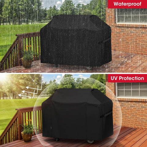 Unicook windproof straps secure the cover against strong gusts.