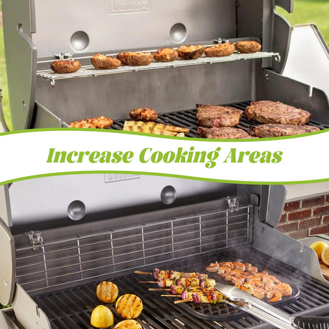 Unidanho adds grilling area to Weber Genesis 2.