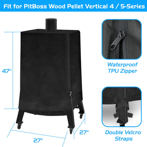 Unidanho all-season protection helps maintain the smoker's appearance.