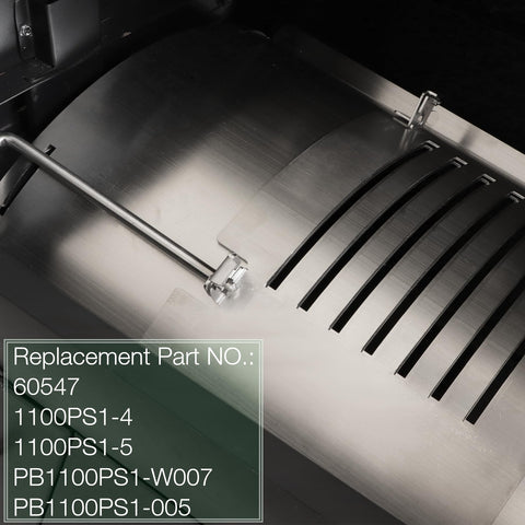 Unidanho flame broiler slide cover improves flame control for Pit Boss 1100PS1.